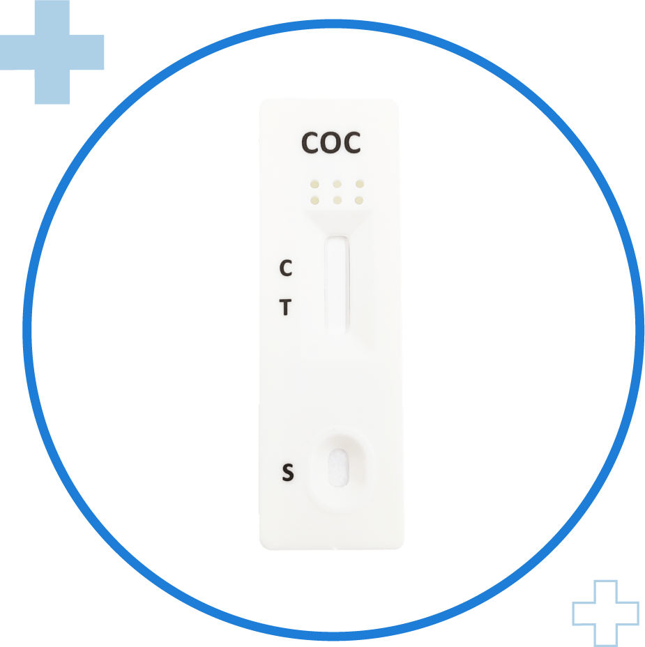 Test Cassette Orina Cocaine (300 ng/ml) cut off