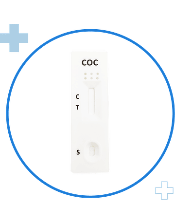 Test Cassette Orina Cocaine (300 ng/ml) cut off