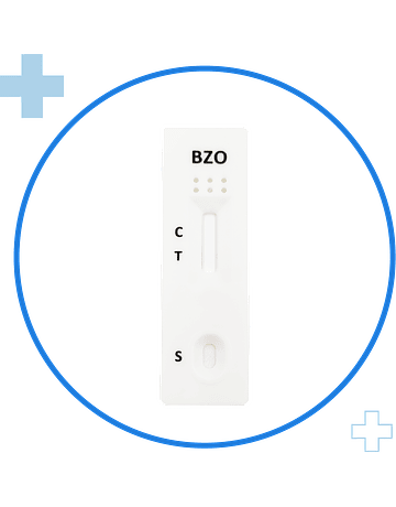 Test Cassette Orina Benzodiazepinas (300ng/ml) cut off