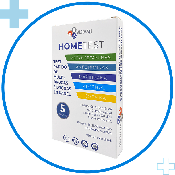Test de 5 Drogas en Orina - Certificación ISP/FDA 4