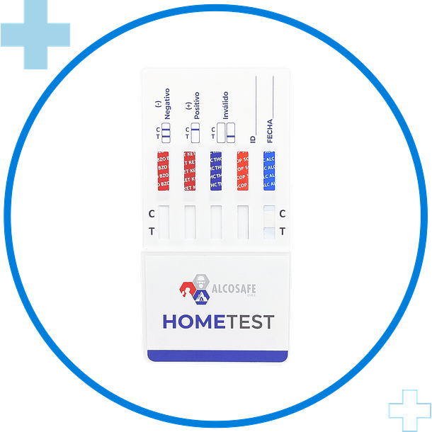 Test de 10 Drogas en Orina - Certificación ISP/FDA 2