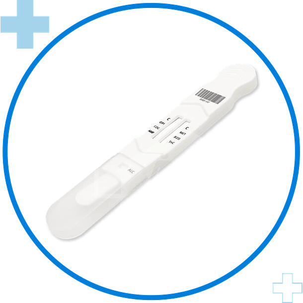 Test de Drogas en Saliva Lápiz con Código de barra: 6 Drogas  3