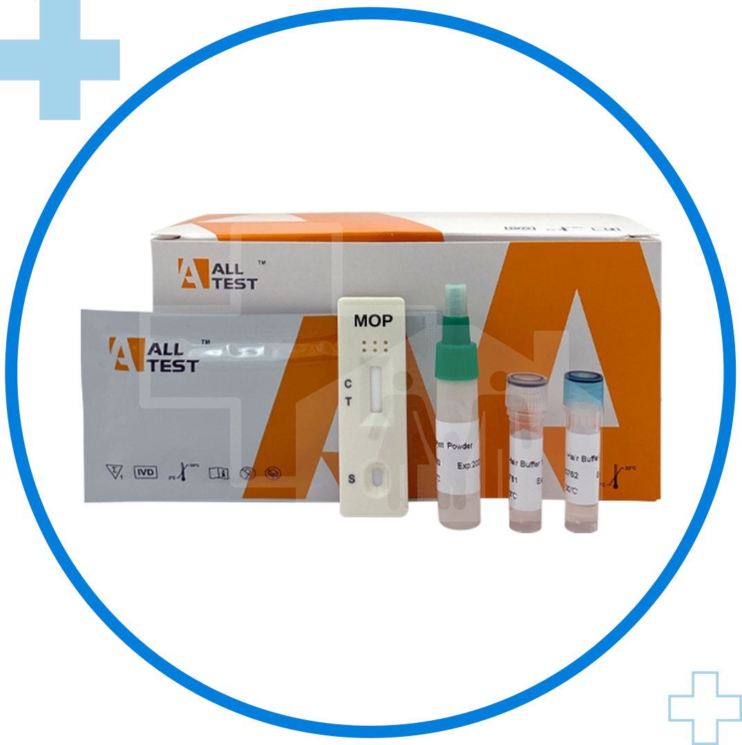 Test de Droga en Pelo Casete