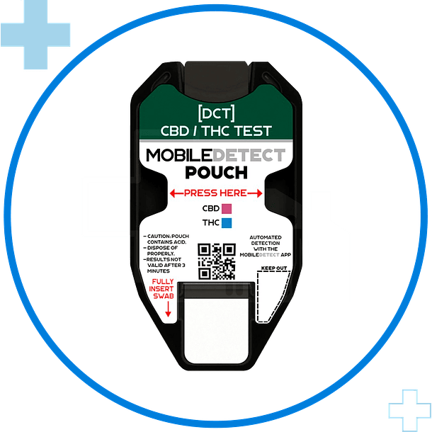 Test de Drogas Pouches - Marihuana y CBD