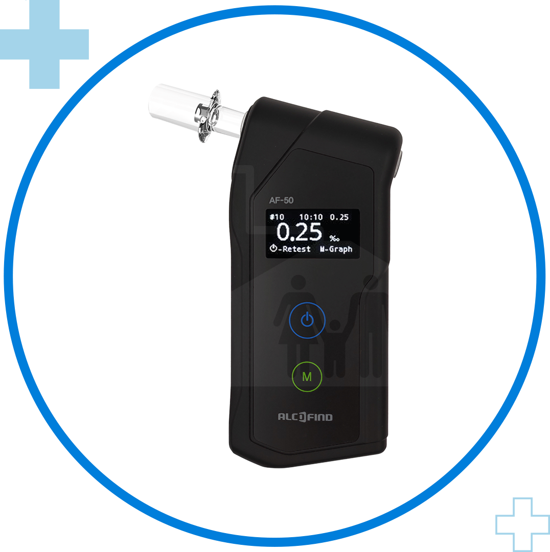 Alcotest AF-50 Alcofind Medidor de Alcohol Profesional