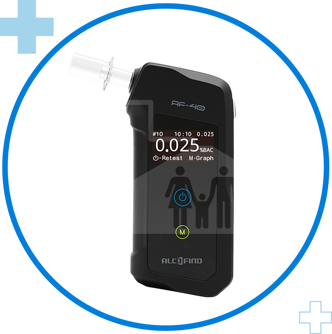 Alcotest AF-40 de Alcofind - Medidor de Alcohol Profesional