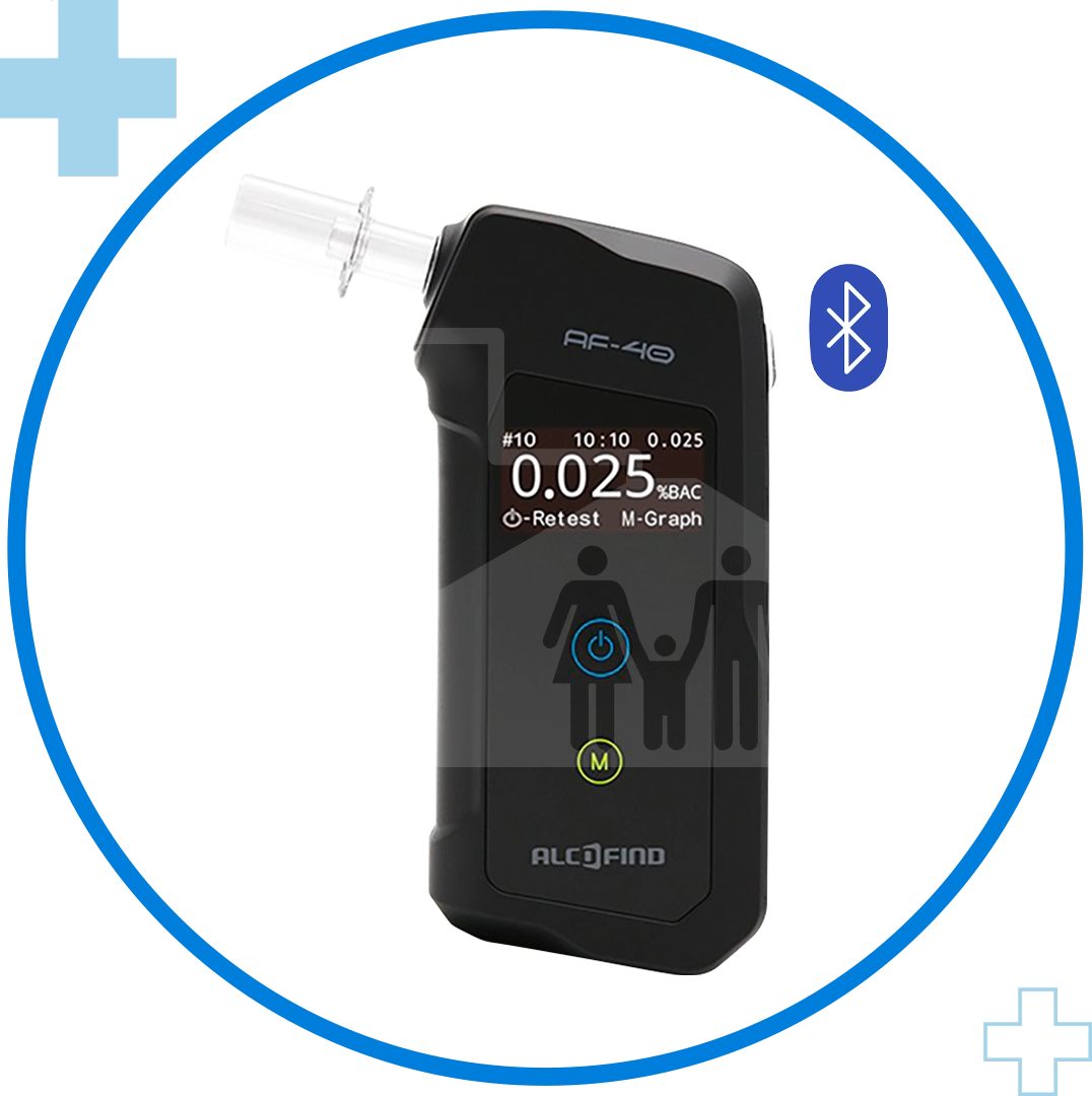 Alcotest AF-40 Bluetooth - Medidor de Alcohol Profesional