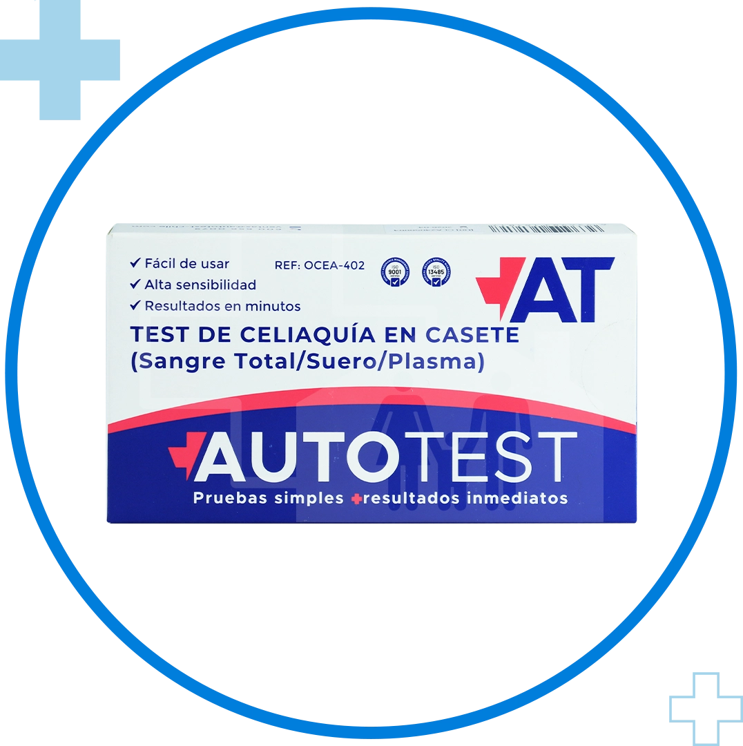 Autotest casete de Celiaquía – Sangre/Suero/Plasma