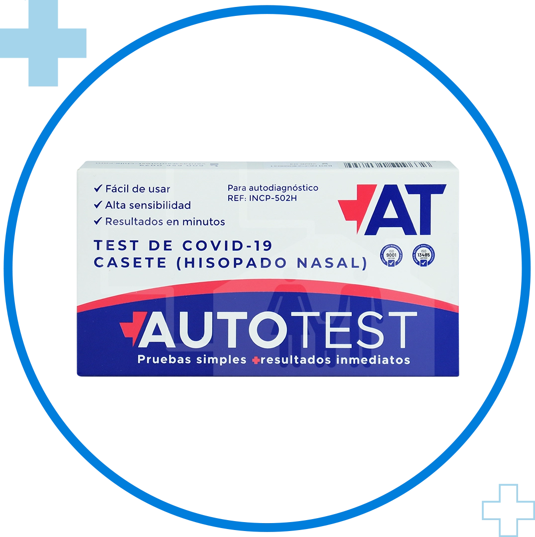 Autotest de Covid-19 casete – Hisopado Nasal