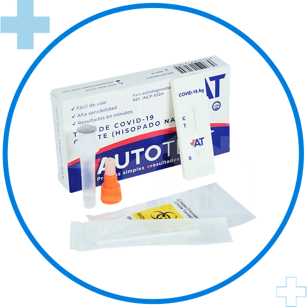 Autotest de Covid-19 casete – Hisopado Nasal 3