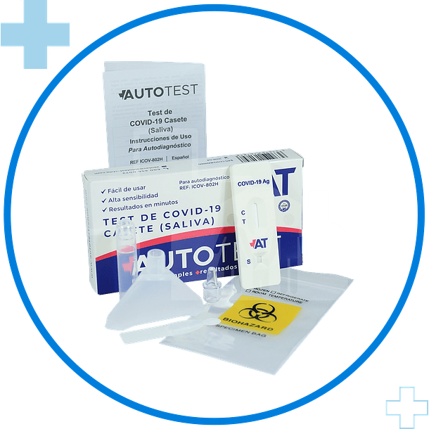 Autotest de Covid-19 casete - Saliva 3
