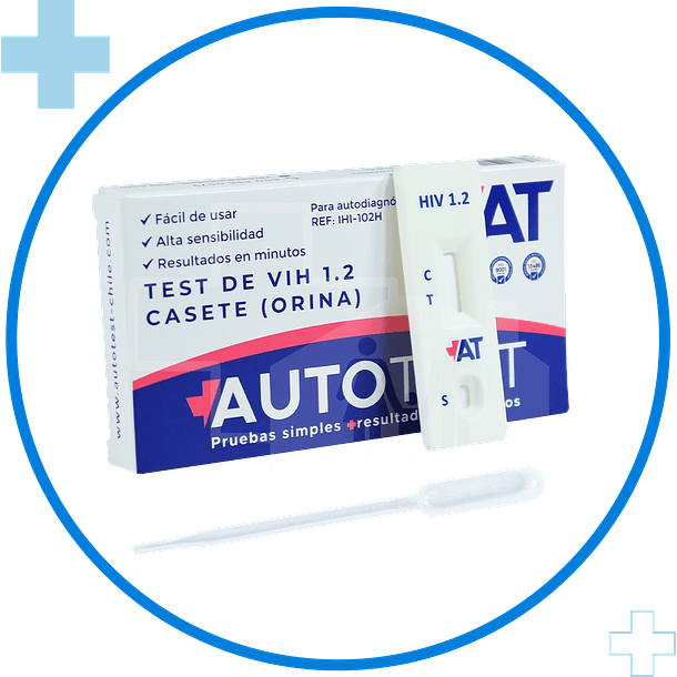 Autotest de VIH 1.2 Formato Casete – Orina 3