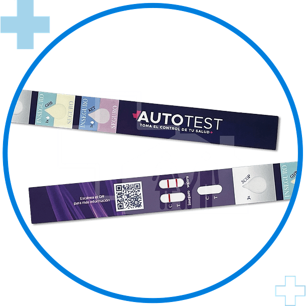 Pulsera 3D Detectora de Drogas en Bebidas (GHB, KET, SCOP) 10 uni. 3