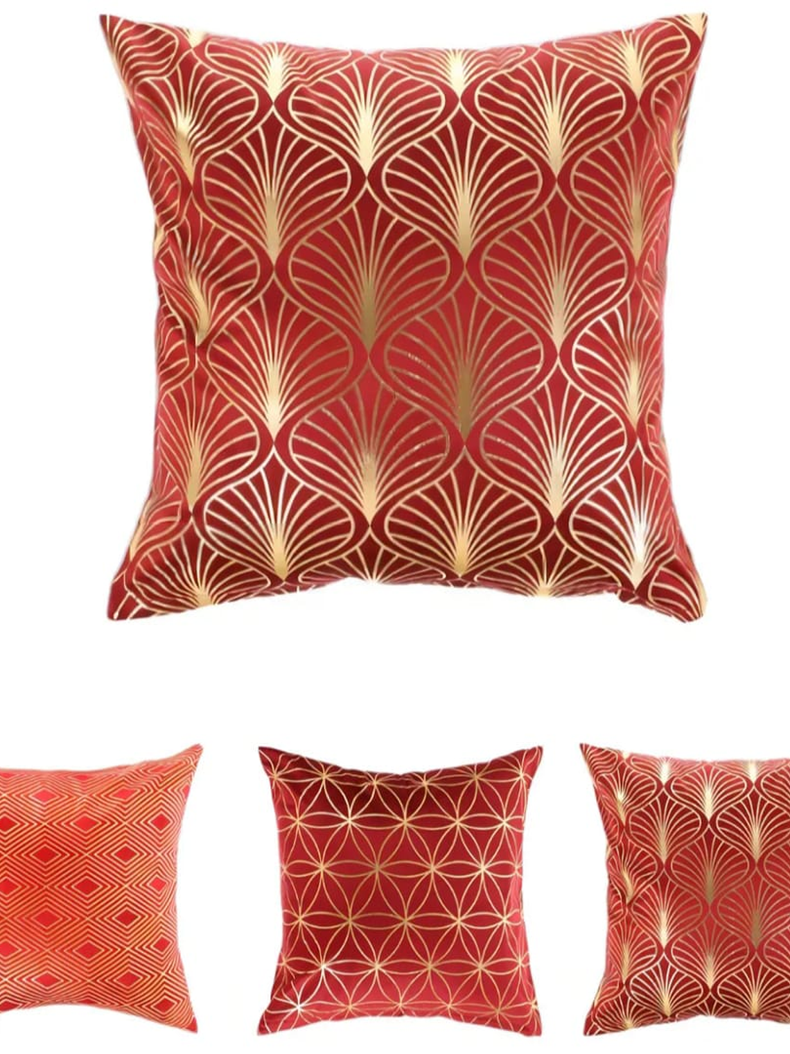 Pack De 3 Fundas De Cojin De Navidad, 45x45cm 1