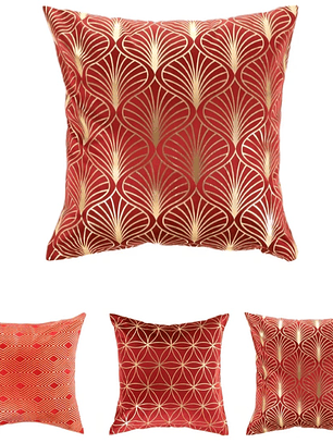 Pack De 3 Fundas De Cojin De Navidad, 45x45cm