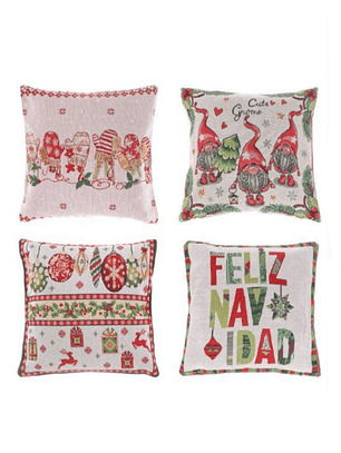 Set de 2 fundas de cojin de Navidad 45x45cm