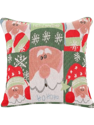 Set de 2 Fundas para cojin, Navideñas, 45x45cm