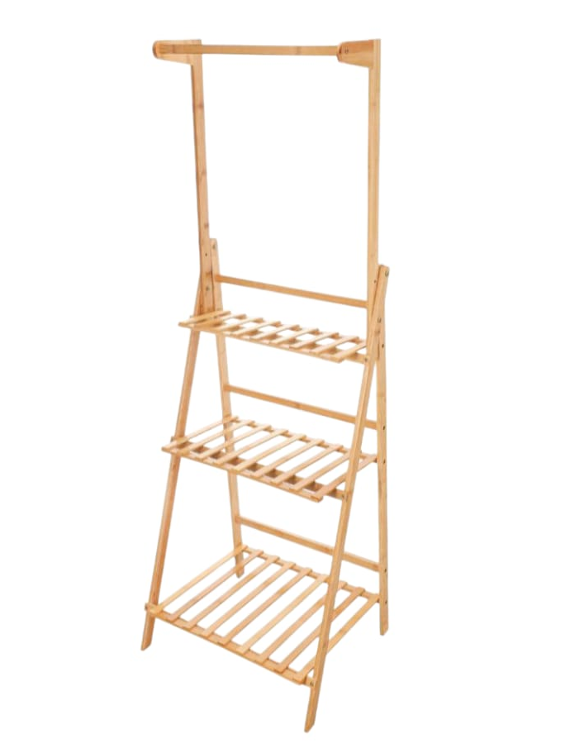 Estanteria De Bambú Premium Excelente Acabado 143x49x39cm 1