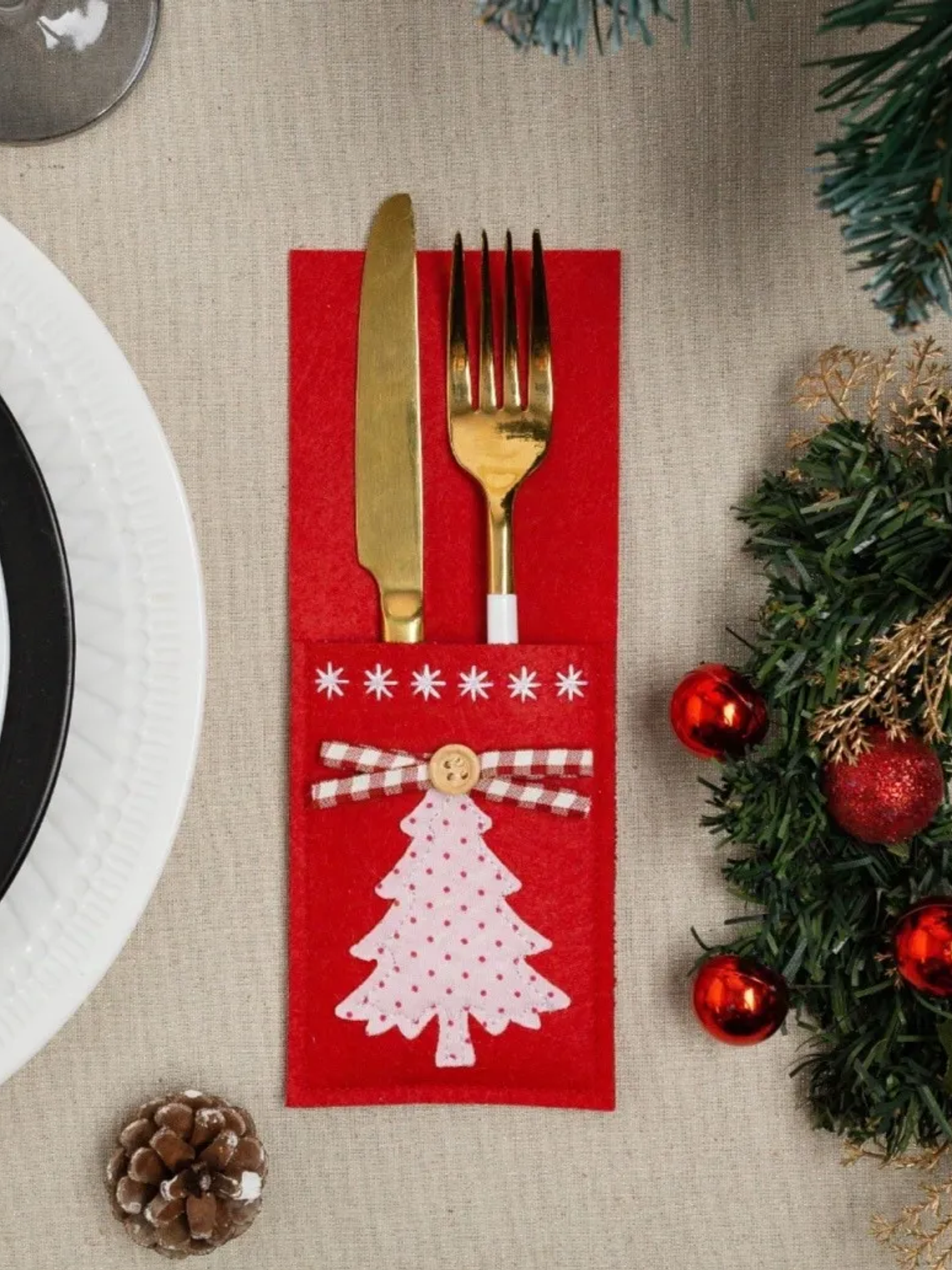 Pack De 4 Porta Servicios Decorativos 21x8.5cm 1