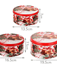 Juego De 3 Cajas De Latas Organizadora Navideña - Miniatura 3