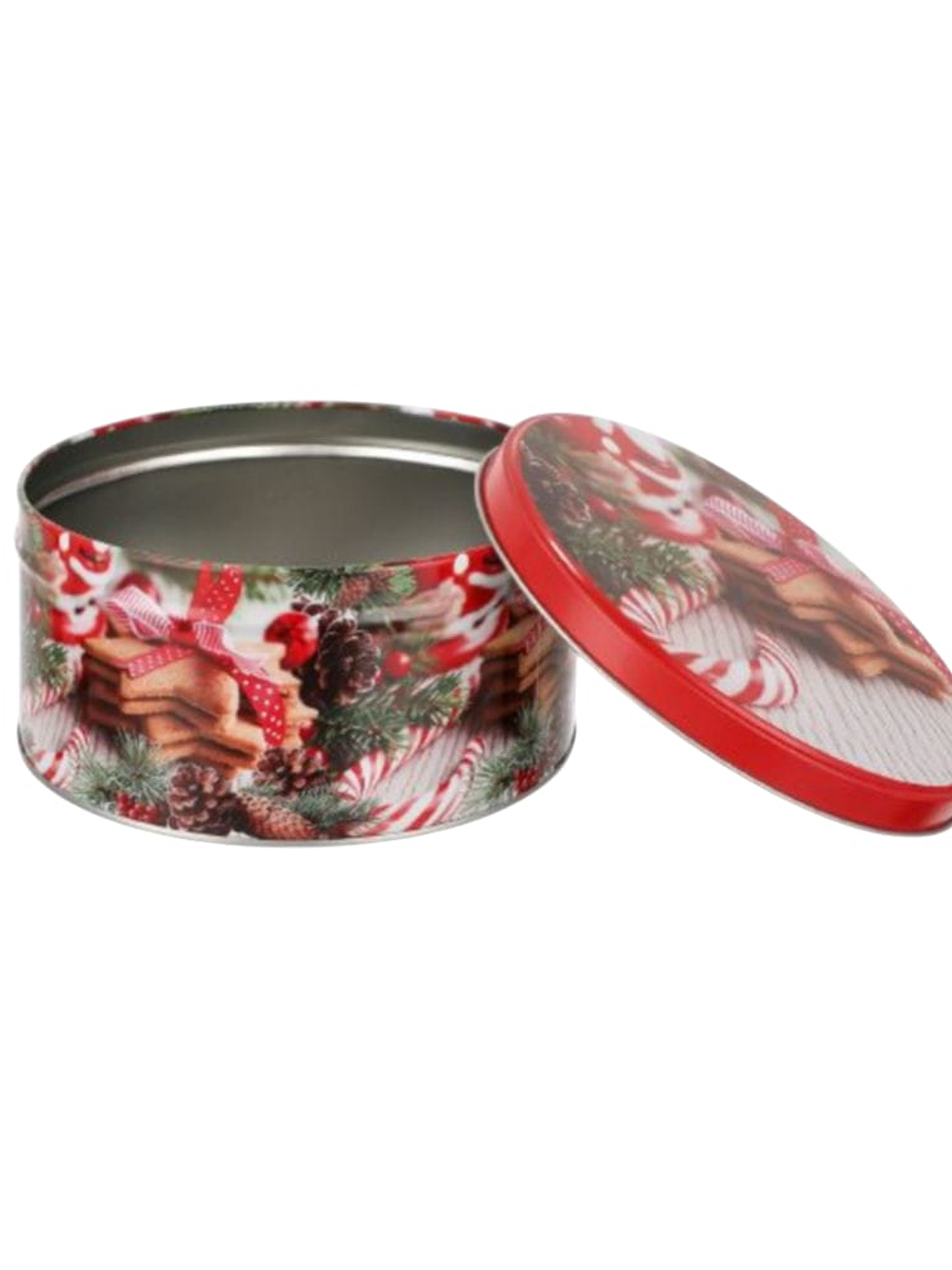 Juego De 3 Cajas De Latas Organizadora Navideña 5