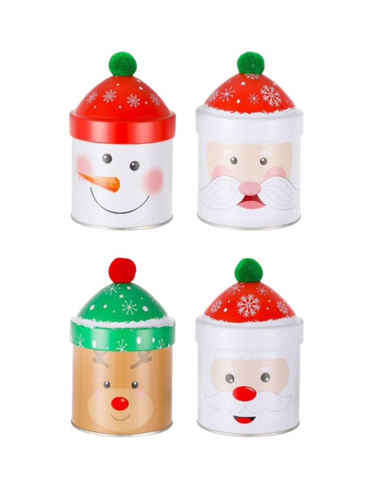 Set De 2 Latas Decorativa Con Tapas Organizadoras De Cocina 2