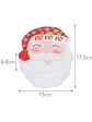 Set De 2 Caja De Lata Decorativa Deseño Papa Noel Homey - Miniatura 3