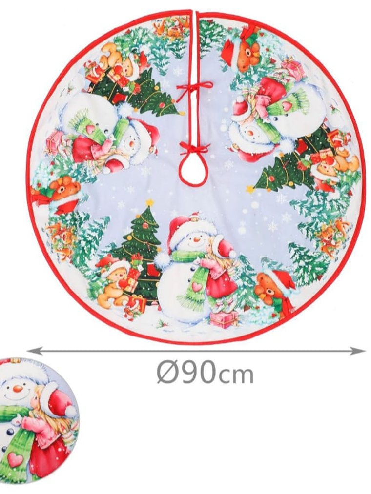 Pie De Arbol De Navidad Decorativo Diseños Surtidos 3