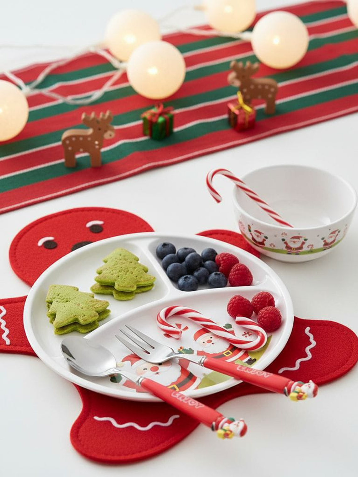 2 Juegos de Cubiertos De Navidad Decorativos Homey De Metal 4
