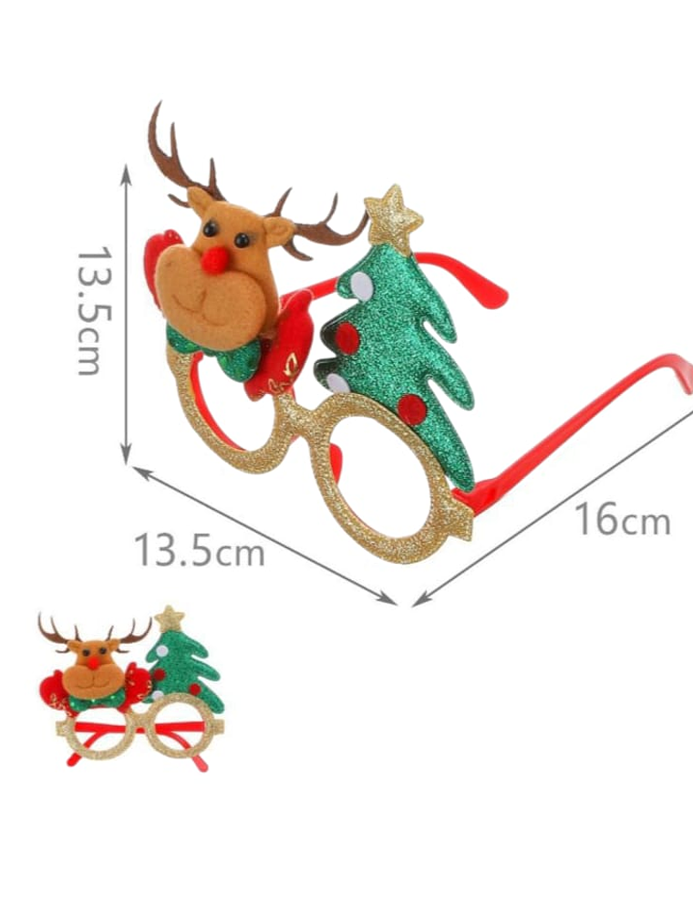 Set De 3 Lentes Decorativos De Navidad  3