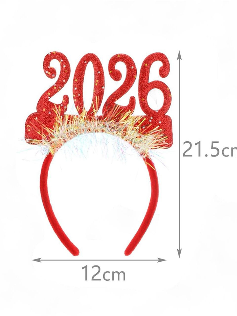 Pack De 3 Vincha Homey Navidad Para Fiestas Y Celebraciones Colores Surtidos  4