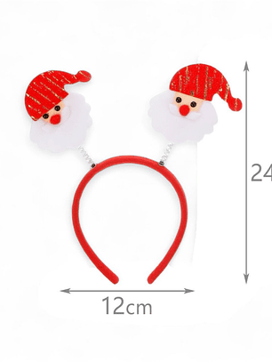 Pack De 3 Vincha Homey Navidad Para Fiestas Y Celebraciones Surtidos