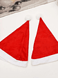 Paquete de 12 Gorros De Navidad Santa Claus Rojo Con Borde Blanco - Miniatura 4