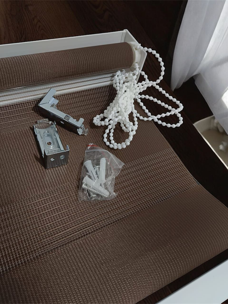 Cortina Roller Duo Cafe 60x200Cm, PVC. 5