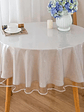 Mantel Redondo Transparente, Peva 140cm - Miniatura 5