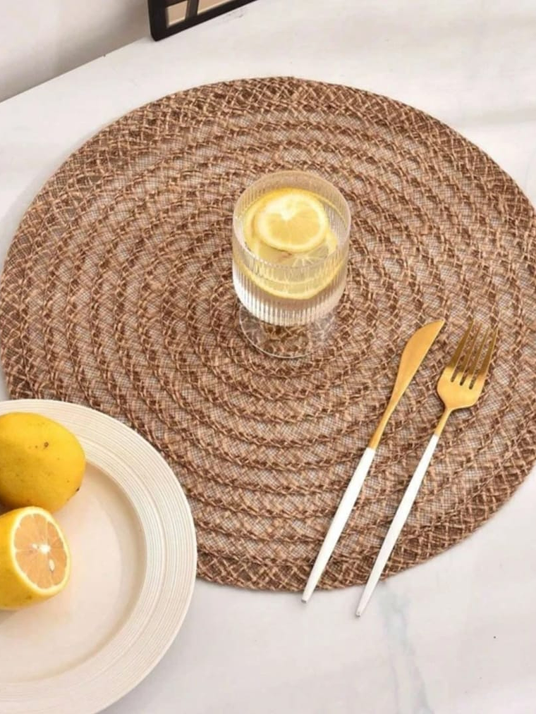 Pack De 4 Individuales De Yute Fino, 38cm 3