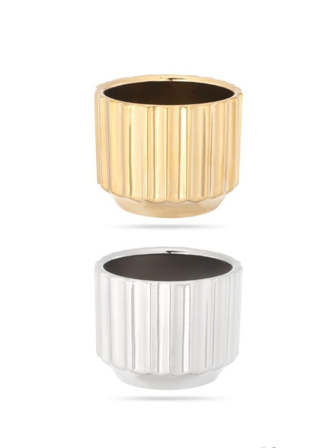 Macetero De Cerámica, Redondo, Pack De 6 Surtidos. 3