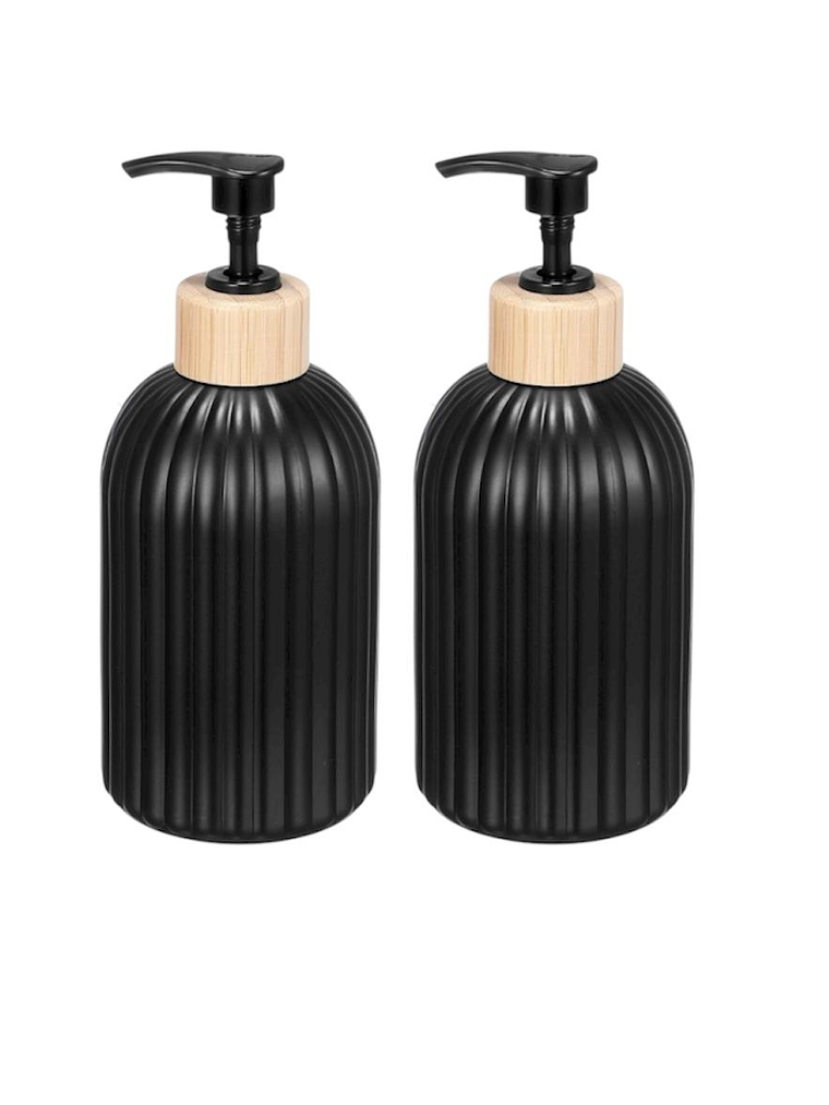 Set De 2 Dispensadores En Cerámica Para Jabón Liquido, 410ml 3