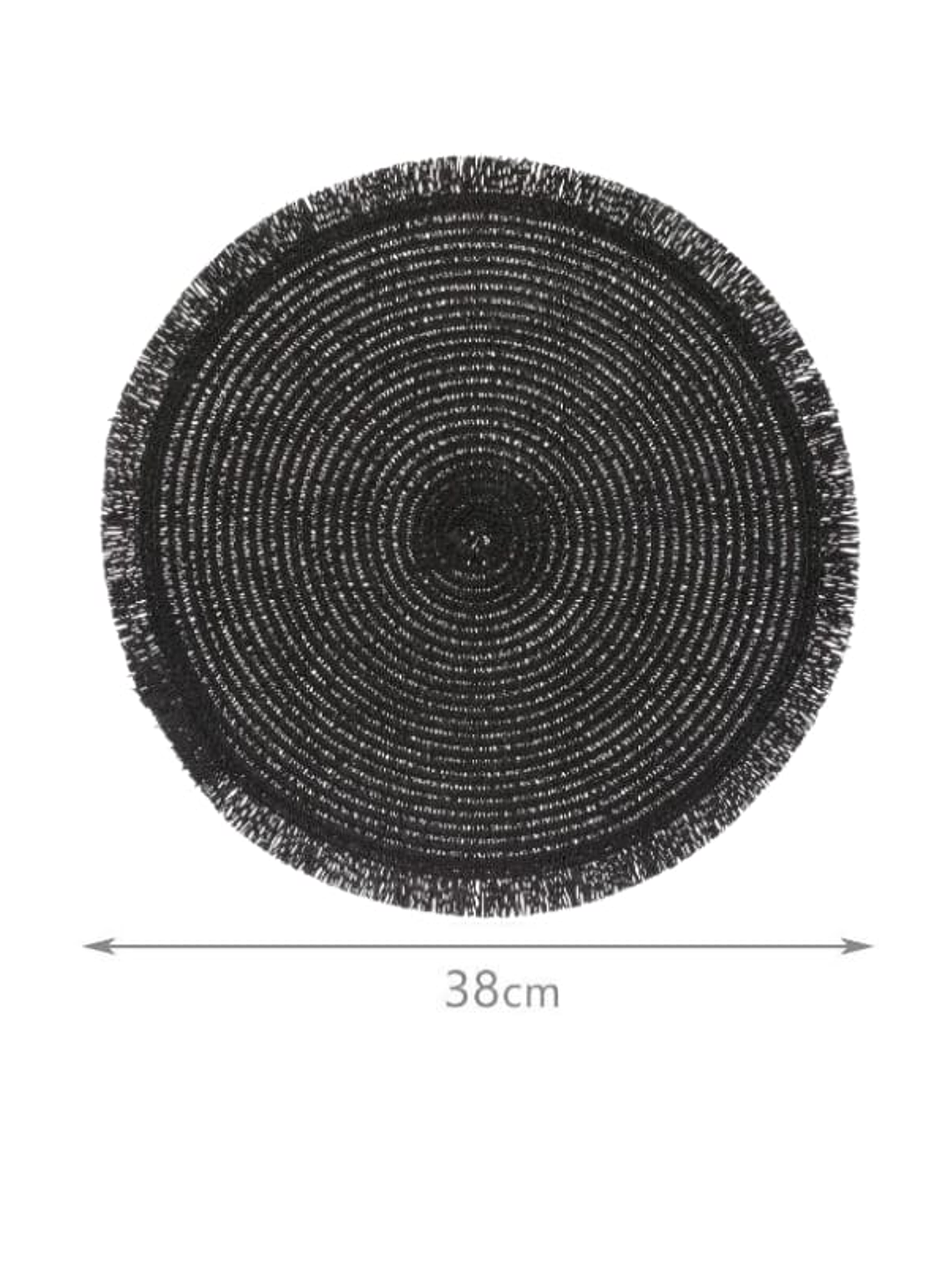 Individuales Pack De 4 Trenzados En Fibra De Paja, 38cm 2