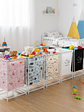 Canasto Organizador Infantil Para Ropa O Juguetes 54x33cm - Miniatura 2