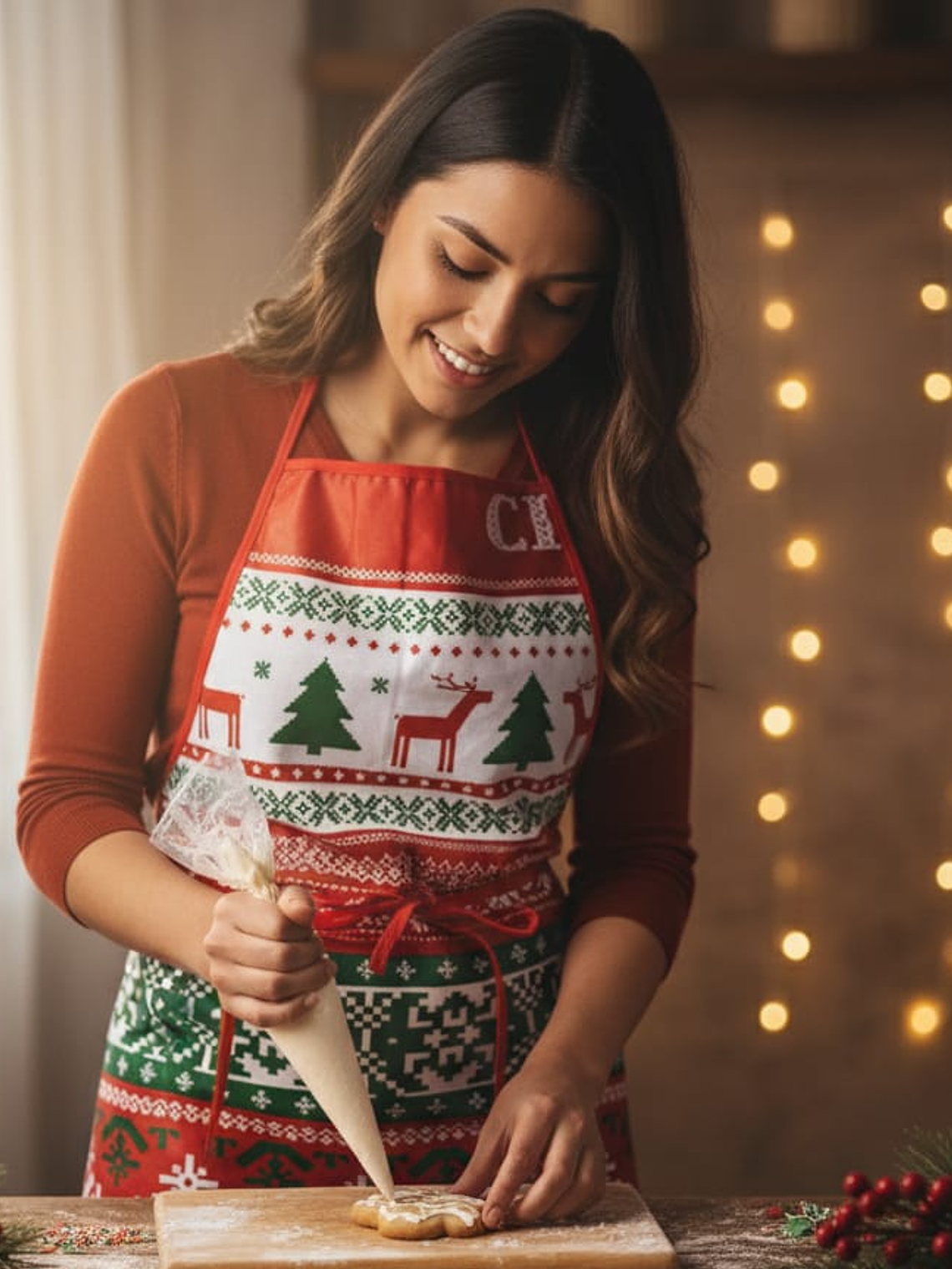 Delantal Impermeable Decorativo Variedad de Diseños 70x60cm 7