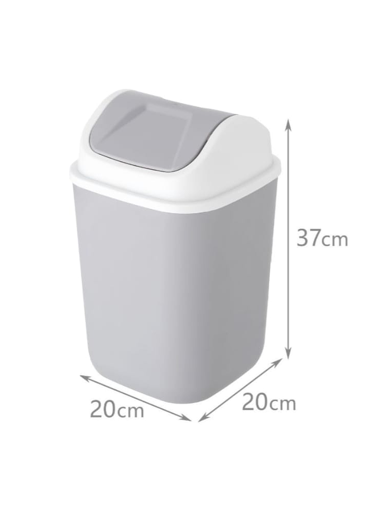 Basurero Práctico Y Funcional Para El Hogar Con Tapa 37x20cm 2