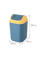 Basurero Práctico Y Funcional Para El Hogar Con Tapa 34x18cm - Miniatura 3