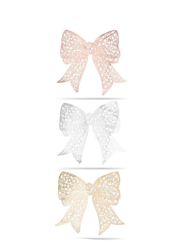 Set de 2 Individuales de Pvc, Modelo de Lazo Navideño 1