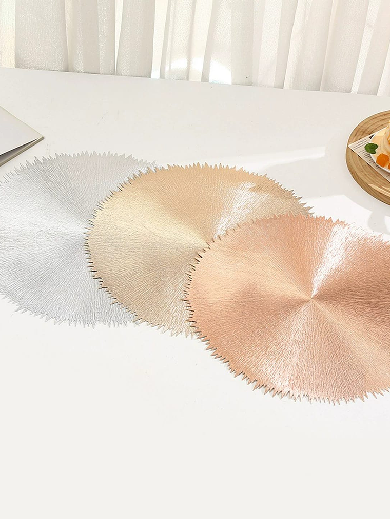 Set de 2 Individuales de Pvc, Antideslizantes.  1