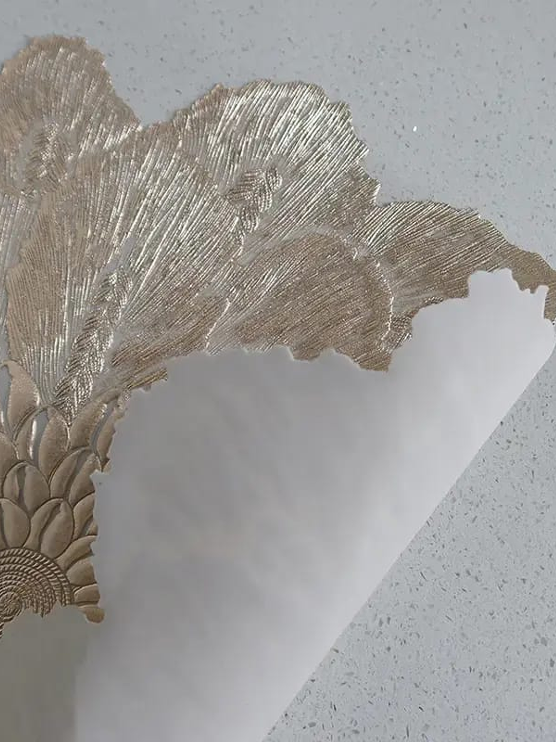 Set de 2 Individuales de Pvc, Modelo de Flor. 4