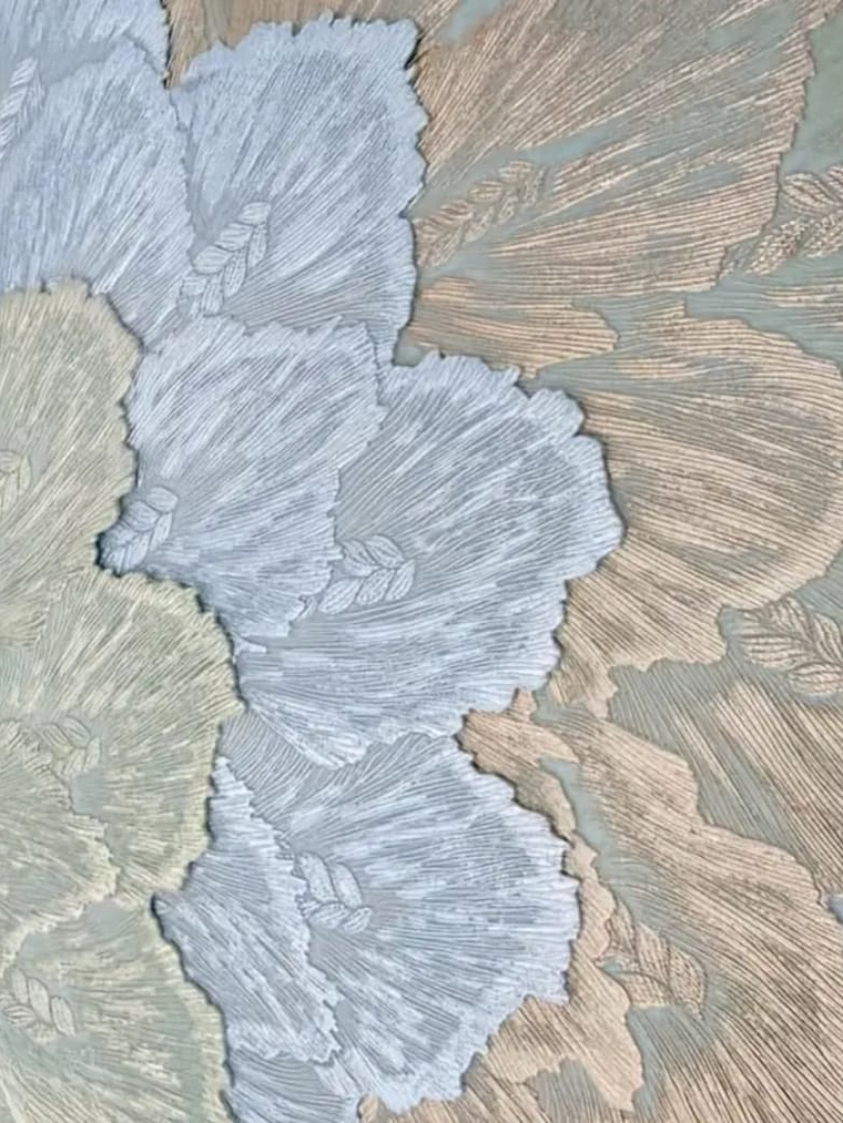 Set de 2 Individuales de Pvc, Modelo de Flor. 6