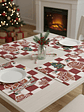 Pack De 4 Individuales Rectangular Navidad Homey 45x30cm - Miniatura 1