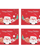 Pack De 4 Individuales Rectangular Navidad Homey 45x30cm - Miniatura 2