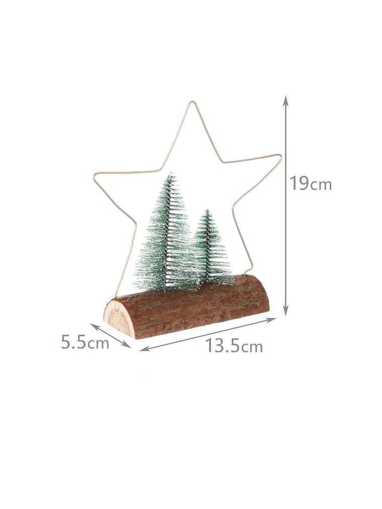 Set De 2 Decoraciones De Navidad Para El Hogar Elegante 3